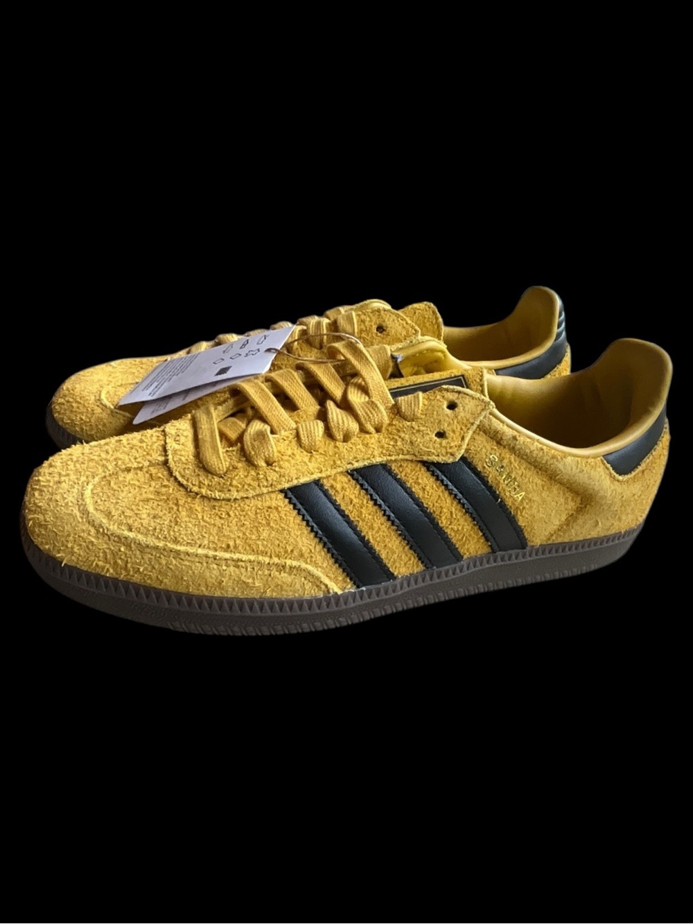 adidas Samba OG IH4385 – EQT Yellow / Core Black / Gum – Men’s Size 8 - Picture 2 of 7